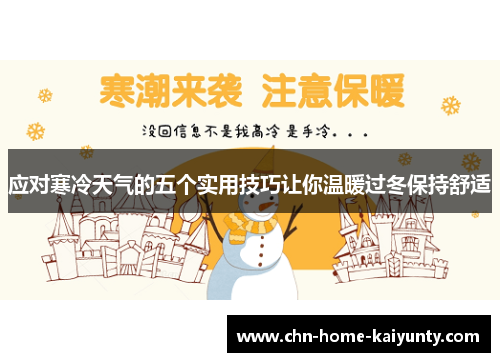 应对寒冷天气的五个实用技巧让你温暖过冬保持舒适